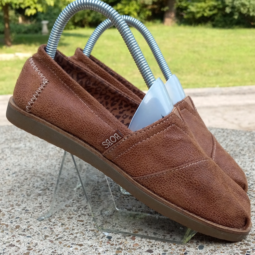 Bobs Gypsy Chestnut Brown Skechers Flats